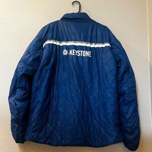 Keystone winter insulated puffer snow jacket